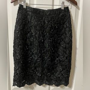 Black Lillie Rubin Skirt size medium